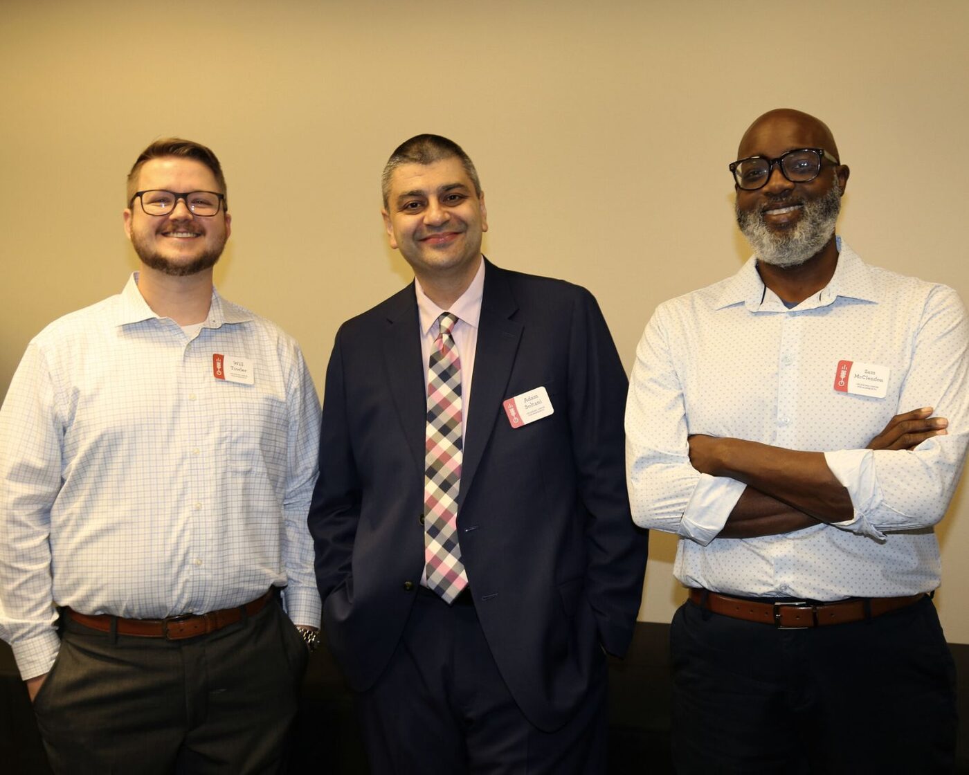 Adam Soltani at a nonprofit sector event