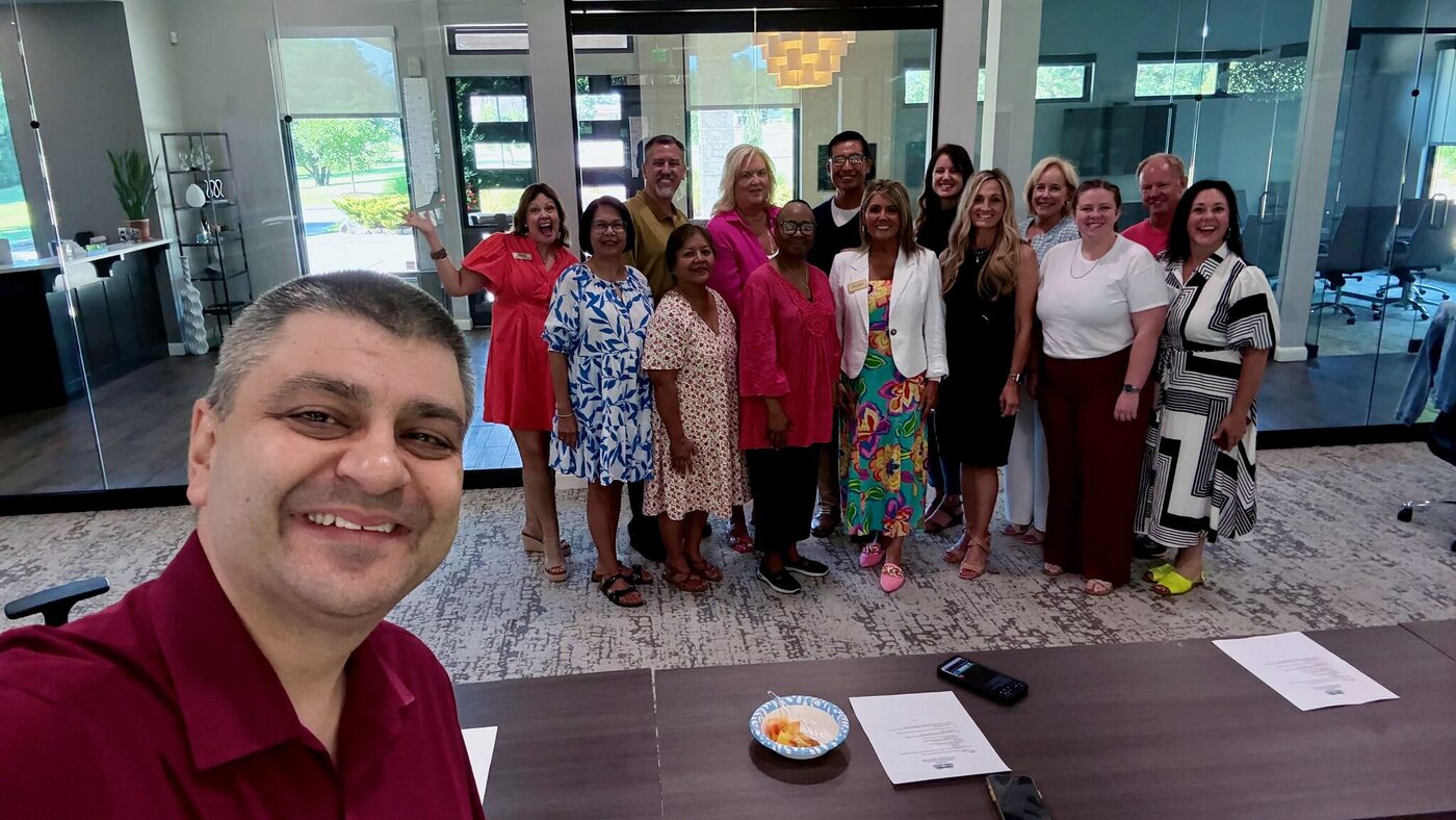 Adam Soltani at an Oklahoma Center for Nonprofits event